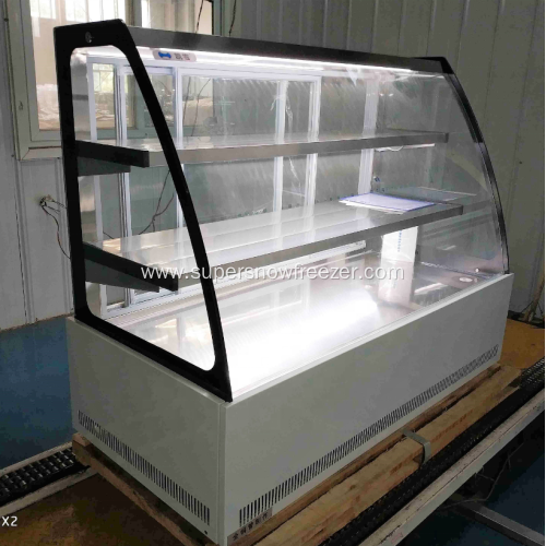 Multifunction meat display freezer